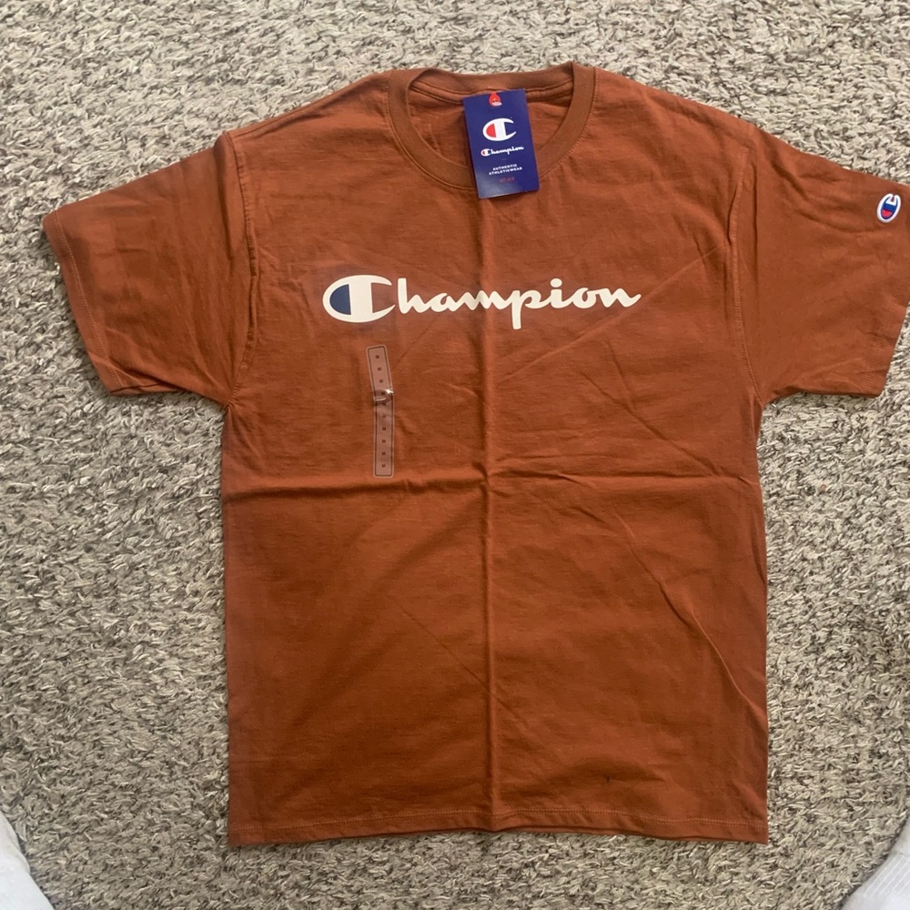 🎉 Final Spring Break BOGO FREE Sale!! 😀 🎉 Men’s Champion T-Shirt Rust